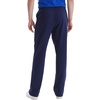 Hanes Men’s Sweatpants Pack – 3-Pack – Essentials Midweight Cotton Jersey Lounge Pants – Open Bottom – Pockets – 32″(Navy)