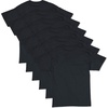 Hanes Men’s T-Shirt Pack – 4 or 6 Pack – Essential-T Crewneck Cotton T-Shirts – Everyday Men’s Clothing – Big & Tall(Black – 6 Pack)