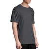 Hanes Men’s T-Shirt Pack – 4 or 6 Pack – Essential-T Crewneck Cotton T-Shirts – Everyday Men’s Clothing – Big & Tall(Charcoal Heather)