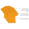 Hanes Men’s T-Shirt Pack – 4 or 6 Pack – Essential-T Crewneck Cotton T-Shirts – Everyday Men’s Clothing – Big & Tall(Gold – 4 Pack)