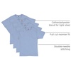 Hanes Men’s T-Shirt Pack – 4 or 6 Pack – Essential-T Crewneck Cotton T-Shirts – Everyday Men’s Clothing – Big & Tall(Light Blue – 4 Pack)