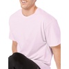 Hanes Men’s T-Shirt Pack – 4 or 6 Pack – Essential-T Crewneck Cotton T-Shirts – Everyday Men’s Clothing – Big & Tall(Pale Pink – 4 Pack)
