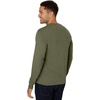 Hanes Mens T-Shirts, Men’s Beefyt Henley Shirts, Men’s Cotton Long Sleeve Shirts(Camouflage Green Htr)