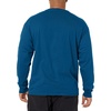 Hanes Mens T-Shirts, Men’s Beefyt Henley Shirts, Men’s Cotton Long Sleeve Shirts(Petro Teal)