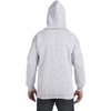 Hanes Men’s Ultimate Full-Zip Hoodie, Men’s Hooded Fleece Sweatshirt with Zipper(Ash)