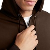 Hanes Men’s Ultimate Full-Zip Hoodie, Men’s Hooded Fleece Sweatshirt with Zipper(Dark Chocolate)