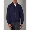Hanes Men’s Ultimate Full-Zip Hoodie, Men’s Hooded Fleece Sweatshirt with Zipper(Deep Navy)