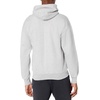 Hanes Men’s Ultimate Full-Zip Hoodie, Men’s Hooded Fleece Sweatshirt with Zipper(Light Steel)