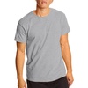 Hanes Men’s X-Temp Performance T-Shirt Pack, Cotton Blend Moisture-Wicking Tees for Men, 2-Pack(Light Steel)