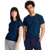 Hanes Men’s X-Temp Performance T-Shirt Pack, Cotton Blend Moisture-Wicking Tees for Men, 2-Pack(Navy)