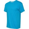 Hanes Men’s X-Temp Performance T-Shirt Pack, Cotton Blend Moisture-Wicking Tees for Men, 2-Pack(Neon Blue Heather)