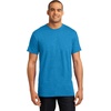 Hanes Men’s X-Temp Performance T-Shirt Pack, Cotton Blend Moisture-Wicking Tees for Men, 2-Pack(Neon Blue Heather)