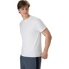 Hanes Men’s X-Temp Performance T-Shirt Pack, Cotton Blend Moisture-Wicking Tees for Men, 2-Pack(White)