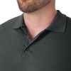Hanes Men’s X-Temp Short Sleeve Polo Shirt, Midweight Men’s Shirt(Charcoal Heather)
