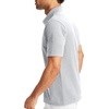Hanes Men’s X-Temp Short Sleeve Polo Shirt, Midweight Men’s Shirt(Light Steel)