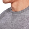Hanes Originals Men’s French Terry Sweatshirt, Tri-Blend Crewneck Sweatshirt for Men(Black 50r Pe Heather)
