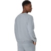 Hanes Originals Men’s French Terry Sweatshirt, Tri-Blend Crewneck Sweatshirt for Men(Concrete Pe Heather)