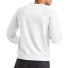 Hanes Originals Men’s French Terry Sweatshirt, Tri-Blend Crewneck Sweatshirt for Men(White)