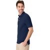 Hanes mens X-temp Performance Polo, Cotton Blend Sport Shirt for Men With Odor Control(Navy)
