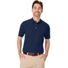 Hanes mens X-temp Performance Polo, Cotton Blend Sport Shirt for Men With Odor Control(Navy)