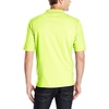 Hanes mens X-temp Performance Polo, Cotton Blend Sport Shirt for Men With Odor Control(Neon Lemon Heather)