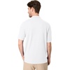 Hanes mens X-temp Performance Polo, Cotton Blend Sport Shirt for Men With Odor Control(White)