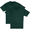 Hanes Men’s Beefy-t Pocket, Heavyweight Cotton Pocket Tee for Men, Full-Cut T-Shirt, 1 Or 2 Pack(Deep Forest – 2 Pack)
