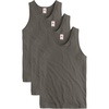 Hanes Men’s Essentials Tank Top Pack, Midweight Cotton Tanks, Sleeveless Shirts, 3-Pack(Camouflage Green)