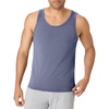 Hanes Mens Originals Tri-Blend Tank Top, Lightweight Tanks for Men, Sleeveless Tank Shirt(Athletic Navy Pe Heather)