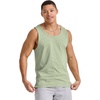Hanes Mens Originals Tri-Blend Tank Top, Lightweight Tanks for Men, Sleeveless Tank Shirt(Mint to Be Green Heather)