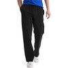 Hanes Men’s Sweatpants Pack – 3-Pack – Essentials Midweight Cotton Jersey Lounge Pants – Open Bottom – Pockets – 32″(Black)