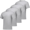 Hanes Men’s T-Shirt Pack – 4 or 6 Pack – Essential-T Crewneck Cotton T-Shirts – Everyday Men’s Clothing – Big & Tall(Ash)
