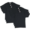 Hanes Men’s T-Shirt Pack – 4 or 6 Pack – Essential-T Crewneck Cotton T-Shirts – Everyday Men’s Clothing – Big & Tall(Black – 6 Pack)