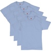 Hanes Men’s T-Shirt Pack – 4 or 6 Pack – Essential-T Crewneck Cotton T-Shirts – Everyday Men’s Clothing – Big & Tall(Light Blue – 4 Pack)