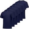 Hanes Men’s T-Shirt Pack – 4 or 6 Pack – Essential-T Crewneck Cotton T-Shirts – Everyday Men’s Clothing – Big & Tall(Navy – 6 Pack)