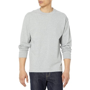 Hanes Men’s Beefy Long Sleeve Shirt, 1 or 2 Pack(Light Steel – 1 Pack)