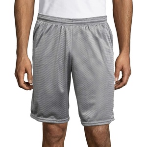 Hanes Men’s Mesh Pocket Short(Athletic Gray)