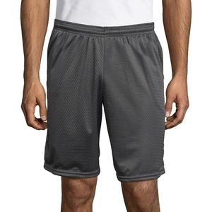 Hanes Men’s Mesh Pocket Short(Railroad Gray)