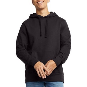 Hanes Men’s Originals Midweight Fleece Hoodie, Pullover Hooded Sweatshirt for Men(Black)