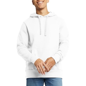 Hanes Men’s Originals Midweight Fleece Hoodie, Pullover Hooded Sweatshirt for Men(White)