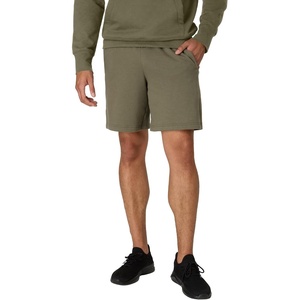 Hanes Mens Originals Sweat Shorts, Midweight Fleece Shorts with Pockets, 8″(Fatigue Green)