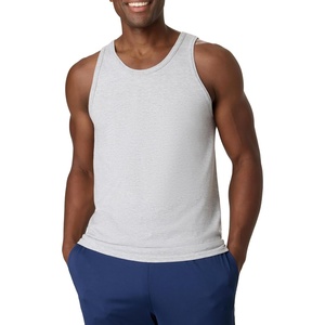 Hanes Men’s Performance Tank, X-Temp Moisture-Wicking Tank Top, Solid Colors, 2-Pack(Light Steel)