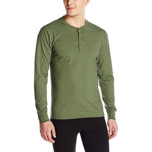 Hanes Mens T-Shirts, Men’s Beefyt Henley Shirts, Men’s Cotton Long Sleeve Shirts(Forest Grove Harmony)