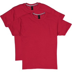 Hanes Men’s X-Temp Performance T-Shirt Pack, Cotton Blend Moisture-Wicking Tees for Men, 2-Pack(Deep Red)