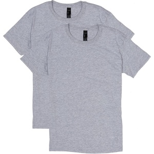 Hanes Men’s X-Temp Performance T-Shirt Pack, Cotton Blend Moisture-Wicking Tees for Men, 2-Pack(Light Steel)