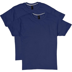 Hanes Men’s X-Temp Performance T-Shirt Pack, Cotton Blend Moisture-Wicking Tees for Men, 2-Pack(Navy)