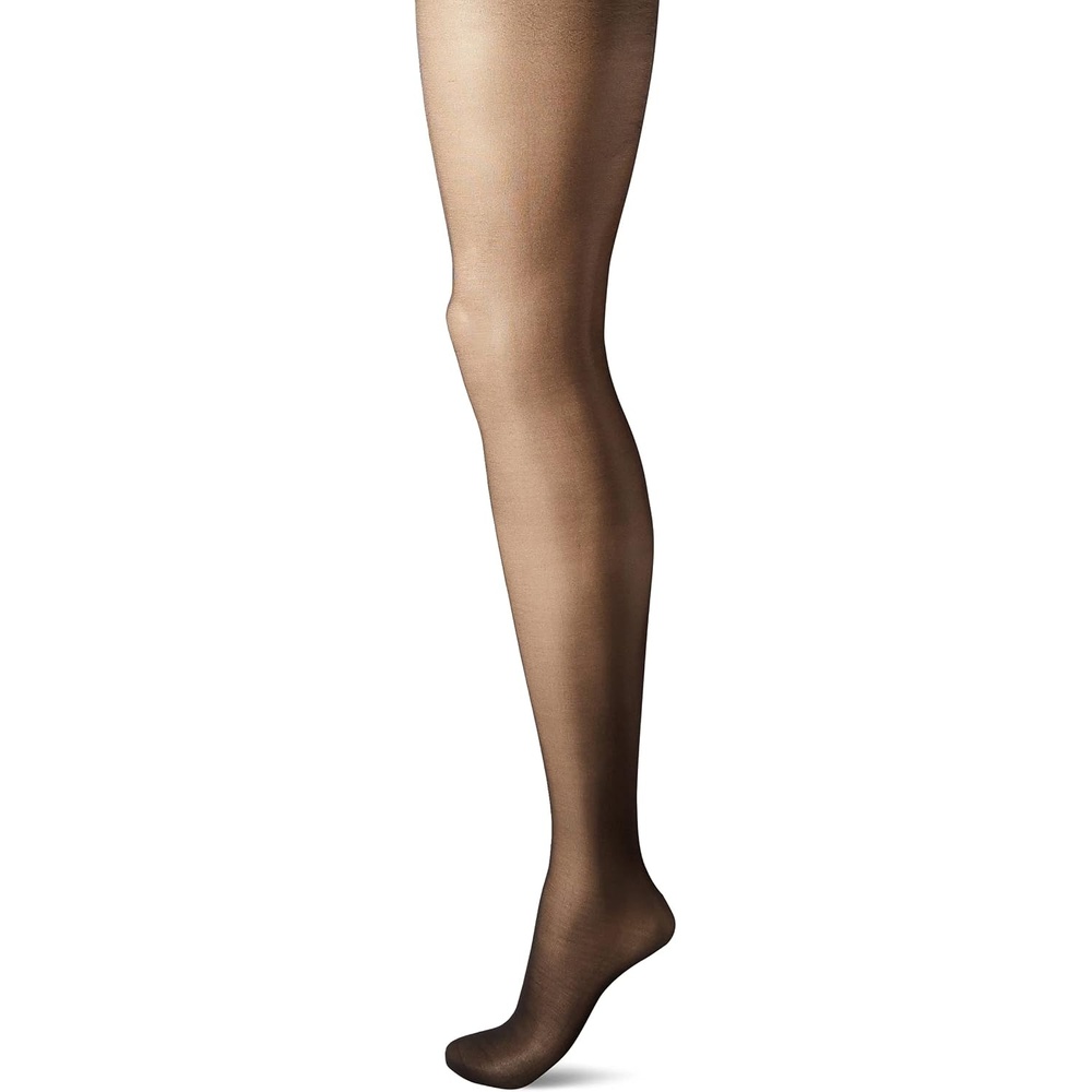 image:imageHanes Script Womens Fashion Backseam Graduated Compression Control Top Sheer Toe Panthyhose