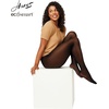 Hanes EcoSmart Womens Opaque Tights, Same to Waist, Sheer Toe, Black