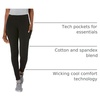 Hanes Script Women’s Tech Pocket, X-Temp Technology, Smooth Fit, Comfort Waistband Leggings